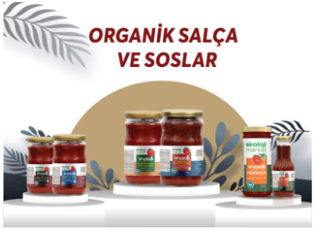 ORGANİK SALÇA VE SOSLAR