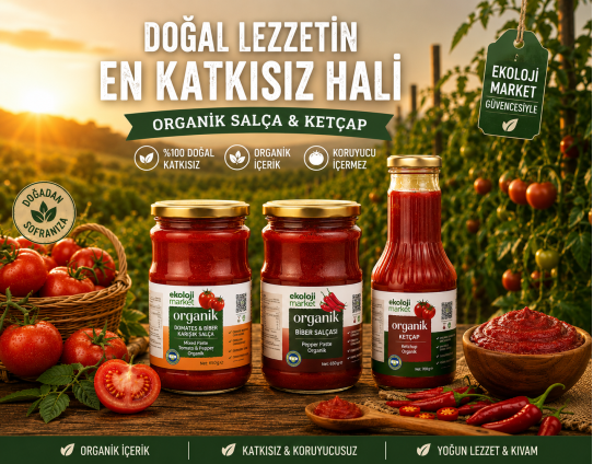 ORGANİK SALÇA VE SOSLAR