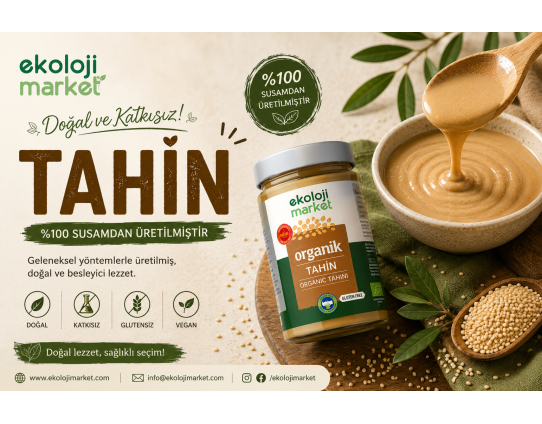 ORGANİK ÇİĞ TAHİN